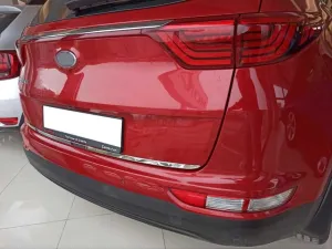 Kia Sportage Uyumlu 2016-2019 Bagaj Kapağı Alt Çıtası Krom thumb 2