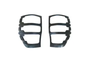 Ford Ranger Uyumlu 2015-2020 Stop Çerçevesi Kaplama Siyah 2 Parça thumb 3