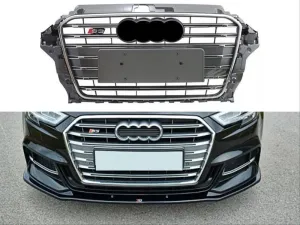 Audi A3 Uyumlu 2016-2020 Panjur S3 Gri thumb 1