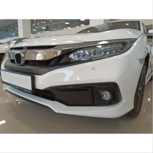 Honda Civic Uyumlu Fc5 2019-2021 Ön Sis Kaşı Kaplaması Piano (Makyajlı Kasa)DRS Tuning kalitesiyle tanışın! Özel olarak Honda  model araçlar için üretilen bu ür