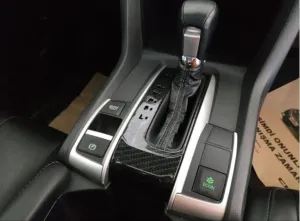 Honda Civic Uyumlu Fc5 2016-2020 Otomatik Vites Kaplama- Karbon P-R-N-D-S-LDRS Tuning kalitesiyle tanışın! Özel olarak Honda  model araçlar için üretilen bu ürü