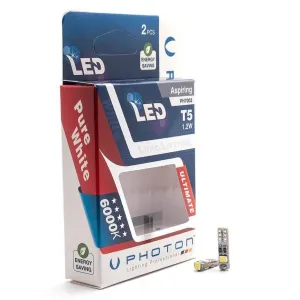 Photon uyumlu T5 12/24V 1.2W Canbus 3'Lü Ph7003 LED modelleri DRS Tuning'de. Kaliteli malzeme, hızlı kargo ve güvenli alışverişle hemen inceleyin.