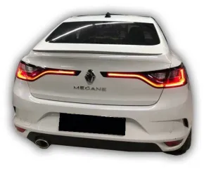 Renault Megane 2016-Günümüz uyumlu 4 (2017 Ve Sonrası) Spoiler (Plastik) modelleri DRS Tuning'de. Kaliteli malzeme, hızlı kargo ve güvenli alışverişle hemen