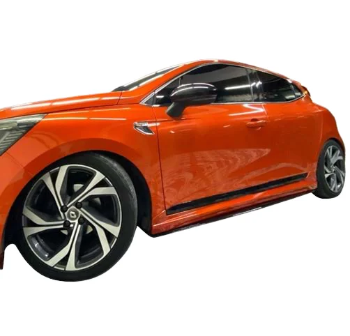 Renault Clio Uyumlu 5 (2019 - 2022) Arası Marşpiyel Seti (Plastik)
