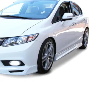 Honda Civic 2011-2015 (FB7) uyumlu Fb7 (2012-2016) Custom Yan Marşpiyel (Plastik) modelleri DRS Tuning'de. Kaliteli malzeme, hızlı kargo ve güvenli alışverişle