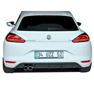 Volkswagen Scirocco 2008-2017 (Type 137) uyumlu (2015-2017) Arka Tampon Eki - Difüzör (Plastik) modelleri DRS Tuning'de. Kaliteli malzeme, hızlı kargo ve