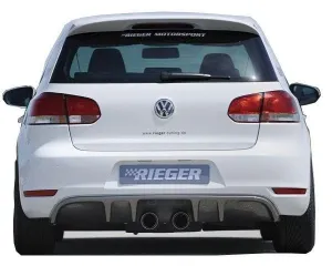Volkswagen Golf 2008-2012 (Mk6) uyumlu 6 (2009-2012) Arka Tampon Eki - Difüzör (Plastik) modelleri DRS Tuning'de. Kaliteli malzeme, hızlı kargo ve güvenli