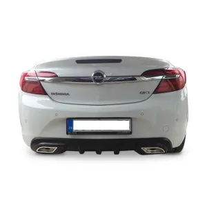 Opel Insignia 2008-2017 (A) uyumlu 2009 - 2016 Egzoz Görünümlü Universal Difüzör (Plastik) modelleri DRS Tuning'de. Kaliteli malzeme, hızlı kargo ve güvenli