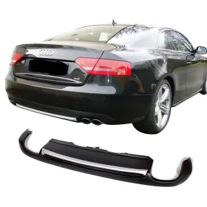 Audi A5 2007-2016 (8T) uyumlu 8P3 Coupe 2012 - 2016 Arka Tampon Eki - Difüzör (Plastik) modelleri DRS Tuning'de. Kaliteli malzeme, hızlı kargo ve güvenli