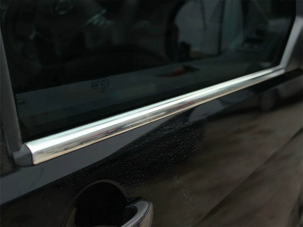 Volkswagen Transporter Uyumlu T6.1 Cam Çıtası 2 Parça. Krom 2020 Ve Sonrası
