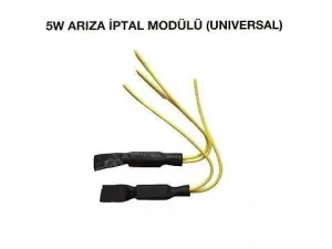 5W LED Uyumlu Arıza İptal ModülüDRS Tuning kalitesiyle tanışın! Özel olarak Universal  model araçlar için üretilen bu ürün, otomobilinizin hatlarına sportif ve