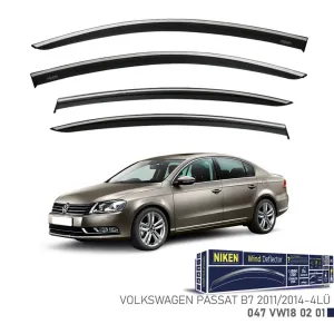 Niken Volkswagen Uyumlu Passat B7 Kromlu Cam Rüzgarlığı 2011 - 2014DRS Tuning kalitesiyle tanışın! Özel olarak Volkswagen  model araçlar için üretilen bu ürün, 