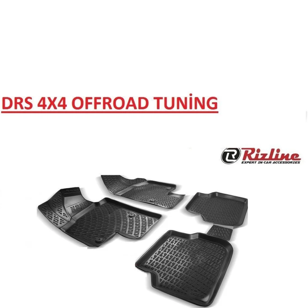 Rizline Nissan Uyumlu Juke 3D Havuzlu Paspas Drs 4X4