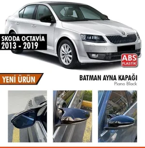 Skoda Octavia 2012-2020 (5E) uyumlu (2013-2019) Batman Yarasa Ayna Kapağı (Parlak Siyah) modelleri DRS Tuning'de. Kaliteli malzeme, hızlı kargo ve güvenli