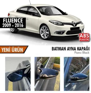 Renault Fluence 2009-2020 (L38) uyumlu (2009-2016) Batman Yarasa Ayna Kapağı (Piano Black) modelleri Oto Aksesuar Shop'de. Kaliteli malzeme, hızlı kargo ve