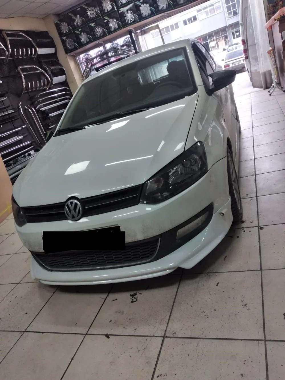 Volkswagen Polo Uyumlu Ön Tampon Eki Boyalı 2009-2014 Model