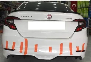 Fiat Egea Sedan 2015-Günümüz (Type 356) uyumlu Sedan Arka Karlık Makyajlı Kasa Boyalı modelleri DRS Tuning'de. Kaliteli malzeme, hızlı kargo ve güvenli