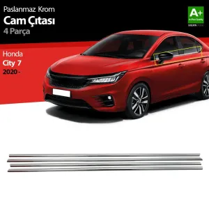 S-Dizayn Honda City Krom Cam Çıtası 4 Prç. 2020 ÜzeriAraca &Ouml;zel Krom Aksesuar&Uuml;r&uuml;n &Ouml;zellikleri:Krom &uuml;r&uuml;nler ara&ccedil; &uuml;zerin
