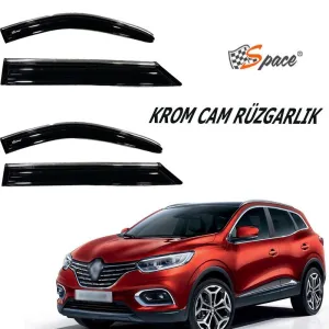 Renault Kadjar 2015-2022 (HA) uyumlu Krom Cam Rüzgarlığı 2016-2021/ Caru423 modelleri DRS Tuning'de. Kaliteli malzeme, hızlı kargo ve güvenli alışverişle hemen