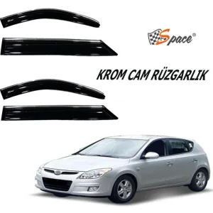 Hyundai i30 2007-2012 (FD) uyumlu Krom Cam Rüzgarlığı 1.2Mm 2009 4'Lü / Caru433 modelleri DRS Tuning'de. Kaliteli malzeme, hızlı kargo ve güvenli alışverişle