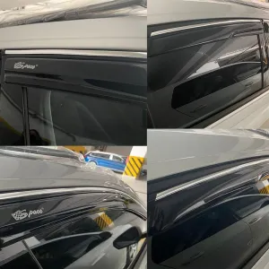 Krom Cam Rüzgarlığı Hyundai Ix35 2010-2017/ Caru412 thumb 2