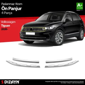 S-Dizayn VW Tiguan Krom Ön Panjur 4 Prç. 2020-2024Montaj Talimatı İ&ccedil;in Tıklayınız:&nbsp;https://www.youtube.com/watch?v=PLHSf9wKi8c&ab_channel=S-DizaynOt