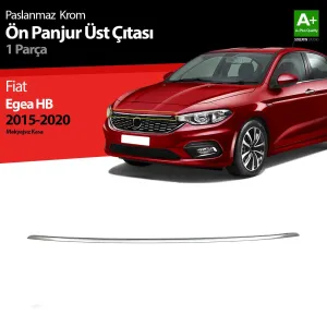 S-Dizayn Fiat Egea HB Krom Ön Panjur Üst Çıtası 2015-2020Not:&nbsp;2015-2020 Model Arası Makyajsız Kasa Egea Model Araca Uyumludur.
Araca &Ouml;zel Krom Aksesua