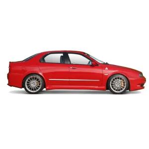 S-Dizayn Alfa Romeo 156 Krom Kapı Yan Çıtası 1997-2007Not: Kapı &Ccedil;ıtası bulunmayan ara&ccedil;larda, yan kapı b&ouml;l&uuml;mlerine aracın kaportasına mon