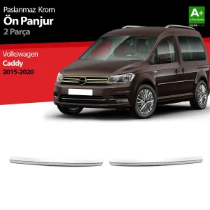 S-Dizayn VW Caddy Krom Ön Panjur 2 Prç. 2015-2020Araca &Ouml;zel Krom Aksesuar&Uuml;r&uuml;n &Ouml;zellikleri:Krom &uuml;r&uuml;nler ara&ccedil; &uuml;zerinde u