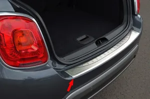 S-Dizayn Fiat 500X Krom Arka Tampon Eşiği 2015 ÜzeriAraca &Ouml;zel Krom Aksesuar&Uuml;r&uuml;n &Ouml;zellikleri:Krom &uuml;r&uuml;nler ara&ccedil; &uuml;zerind