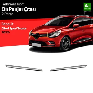 S-Dizayn Renault Clio 4 Sporttourer Krom Ön Panjur 2 Prç. 2012-2019Araca &Ouml;zel Krom Aksesuar&Uuml;r&uuml;n &Ouml;zellikleri:Krom &uuml;r&uuml;nler ara&ccedi