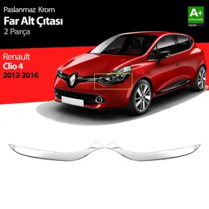 S-Dizayn Renault Clio 4 HB Krom Far Alt Çıtası 2012-2016Araca &Ouml;zel Krom Aksesuar&Uuml;r&uuml;n &Ouml;zellikleri:Krom &uuml;r&uuml;nler ara&ccedil; &uuml;ze