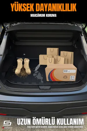 S-Dizayn Dacia Jogger 3D Pro Bagaj Havuzu 2022 Üzeri A+ Kalite thumb 5
