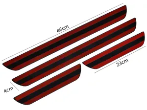 S-Dizayn Citroen C4 Krom Kapı Eşik Koruması Exclusive Line 2021 Üzeri 4 Parça thumb 5