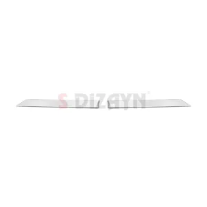 S-Dizayn Nissan Qashqai Krom Bagaj Çıtası 2 Prç. 2021 Üzeri A+ Kalite (Mat Krom) thumb 2