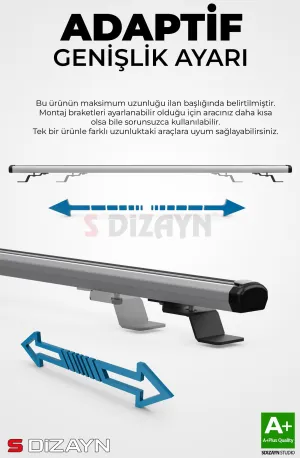 S-Dizayn Seat Exeo SW S-Bar Cargo V1 Ara Atkı Tavan Taşıyıcı Barı Gri 120 Cm 2009-2013 A+ Kalite thumb 2