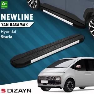 Hyundai uyumlu Staria S-Line Aluminyum Yan Basamak 233 Cm 2021 Üzeri A+ Kalite modelleri Oto Aksesuar Shop'de. Kaliteli malzeme, hızlı kargo ve güvenli