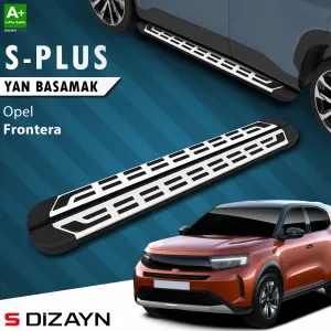Opel Frontera 2025-Günümüz uyumlu S-Plus Gri Yan Basamak 183 Cm 2024 Üzeri A+ Kalite modelleri DRS Tuning'de. Kaliteli malzeme, hızlı kargo ve güvenli