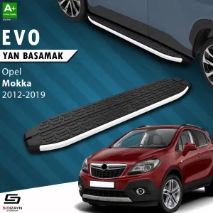 Opel Mokka 2012-2019 (A) uyumlu Evo Aluminyum Yan Basamak 163 Cm 2012-2019 modelleri Oto Aksesuar Shop'de. Kaliteli malzeme, hızlı kargo ve güvenli alışverişle