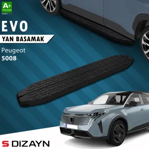 Peugeot 5008 2017-Günümüz (P87) uyumlu 3 Elektrikli Evo Siyah Yan Basamak 203 Cm 2024 Üzeri A+ Kalite modelleri Oto Aksesuar Shop'de. Kaliteli malzeme, hızlı