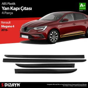 Renault Megane 2016-Günümüz uyumlu 4 Yan Kapı Çıtası Plastik OEM Still 2016 Üzeri modelleri Oto Aksesuar Shop'de. Kaliteli malzeme, hızlı kargo ve güvenli
