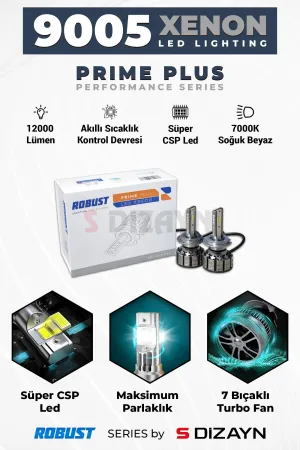 Universal uyumlu Prime Plus 9005 Led Xenon / 45W / 12000 LM / 7000K A+ Kalite modelleri Oto Aksesuar Shop'de. Kaliteli malzeme, hızlı kargo ve güvenli