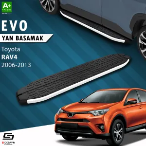 Toyota RAV4 2005-2012 (XA30) uyumlu Rav 4 3 Evo Aluminyum Yan Basamak 163 Cm 2006-2013 modelleri Oto Aksesuar Shop'de. Kaliteli malzeme, hızlı kargo ve güvenli