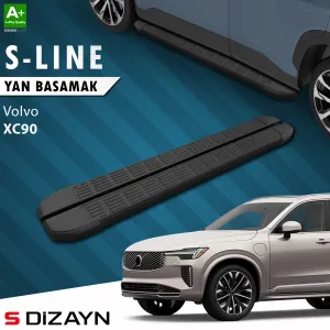 Volvo XC90 2015-Günümüz (B) uyumlu Makyajlı Hybrid S-Line Siyah Yan Basamak 203 Cm 2024 Üzeri A+ Kalite modelleri Oto Aksesuar Shop'de. Kaliteli malzeme, hızlı