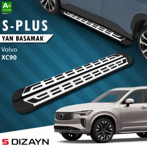 Volvo XC90 2015-Günümüz (B) uyumlu Makyajlı Hybrid S-Plus Gri Yan Basamak 203 Cm 2024 Üzeri A+ Kalite modelleri Oto Aksesuar Shop'de. Kaliteli malzeme, hızlı