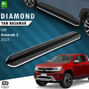 Volkswagen uyumlu VW Amarok 2 Diamond Krom Yan Basamak 203 Cm 2023 Üzeri A+ Kalite modelleri Oto Aksesuar Shop'de. Kaliteli malzeme, hızlı kargo ve güvenli